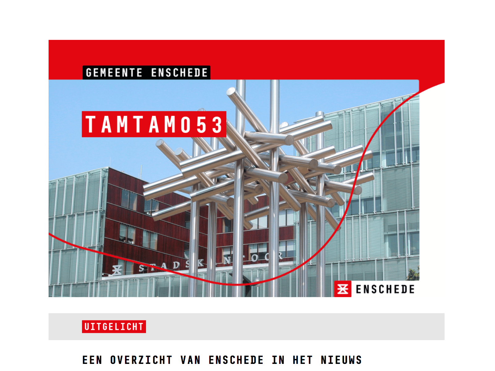 Nieuwsbrief voorbeeld 7