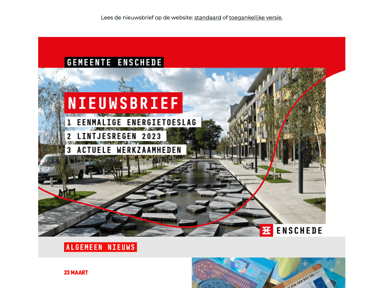 Nieuwsbrief voorbeeld 26